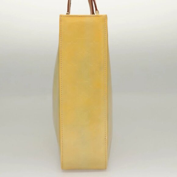 LOUIS VUITTON Monogram Vernis Columbus Tote Bag Gris - Picture 4 of 16